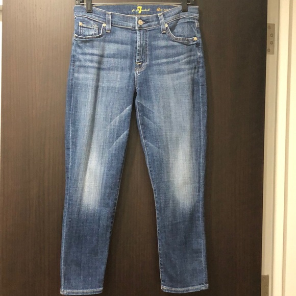 7 For All Mankind Denim - 7 For All Mankind Capri Jeans